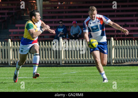 Sydney, Australien. 28. August 2016. Sydney Ryas Vs Western Sydney Rams in Runde 1 der nationalen Rugby-Meisterschaft in North Sydney Oval. Bildnachweis: Mjmediabox/Alamy Live-Nachrichten Stockfoto