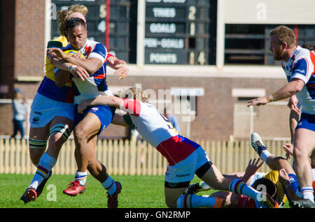 Sydney, Australien. 28. August 2016. Sydney Ryas Vs Western Sydney Rams in Runde 1 der nationalen Rugby-Meisterschaft in North Sydney Oval. Bildnachweis: Mjmediabox/Alamy Live-Nachrichten Stockfoto