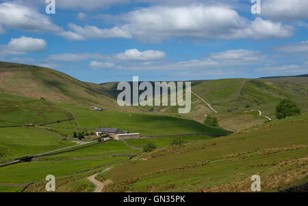 Brennand Tal in den Wald von Bowland AONB Lancashire Stockfoto