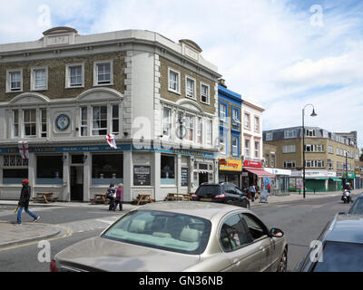 Die blauen Anker, Southwark Park Road, Bermondsey Stockfoto