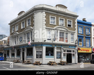 Die blauen Anker, Southwark Park Road, Bermondsey Stockfoto