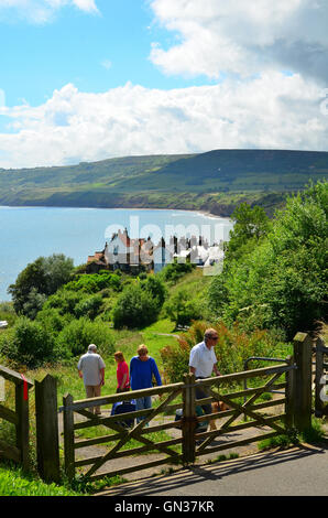 Robin Hoods Bay North Yorkshire UK Stockfoto