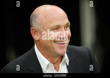 Hull City Interimstrainer Mike Phelan vor dem Premier League-Spiel im Stadion KCOM, Rumpf. Stockfoto