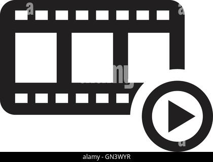 Glas-Drink mit Rohr-Symbol Stock Vektor