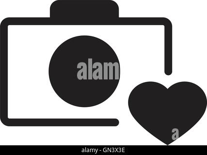 Kamera-Symbol Stock Vektor