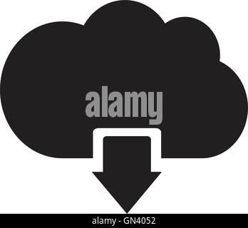 Laut Symbol, Vektor-Illustration. Flache Design-Stil Stock Vektor