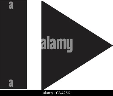 Media-icons Stock Vektor