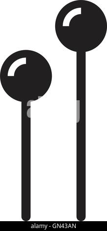 PIN-Symbole Stock Vektor