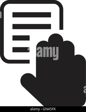 Einfachen Satz von Bücher-Symbol Stock Vektor