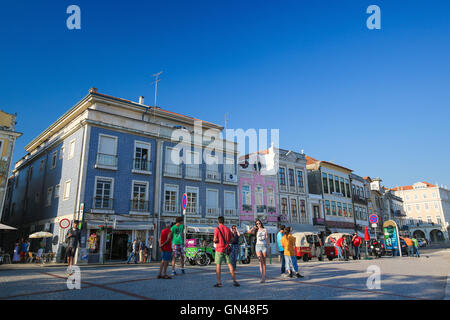 AVEIRO, PORTUGAL - 28. Juli 2016: Historisches Zentrum von Aveiro, Centro Region, Portugal. Stockfoto