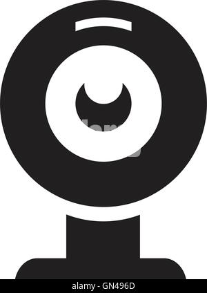 Webcam-Symbol Stock Vektor