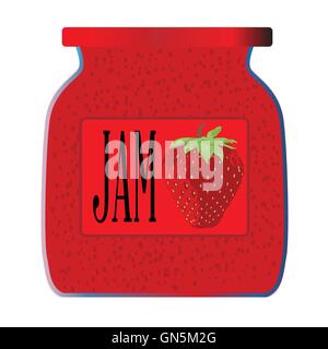 Jam Jar Stock Vektor