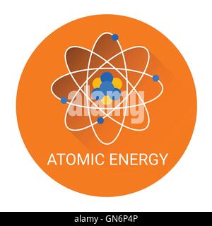 Atomenergie-Symbol Stock Vektor