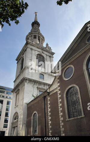 St Mary-le-Bow church London Stockfoto