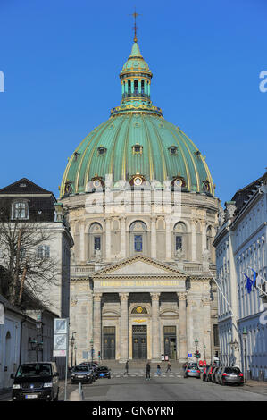 Frederik es Kirche, Kopenhagen, Dänemark Stockfoto