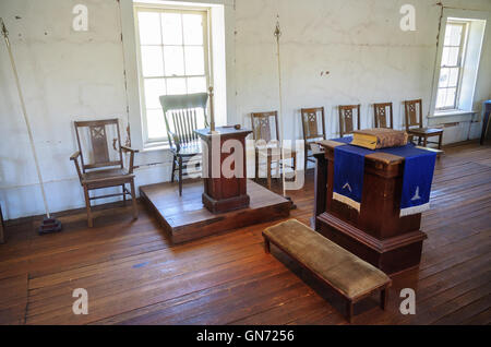 Lincoln State Monument Stockfoto