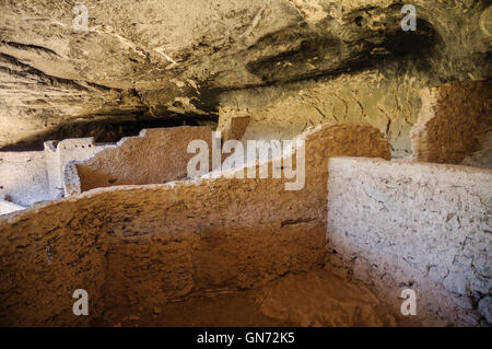 Gila Cliff Wohnungen Nationalmonument Stockfoto