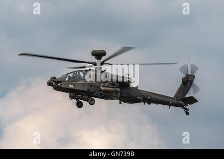 Royal Army Air Corps Westland WAH - 64D Apache Kampfhubschrauber Stockfoto