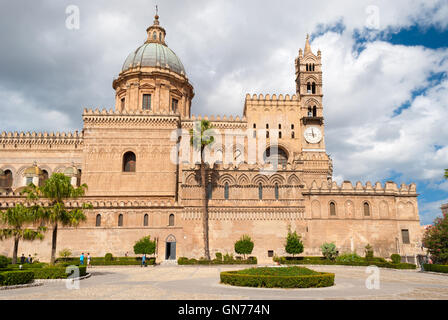 Die normannische Kathedrale von Palermo in Sizilien Stockfoto