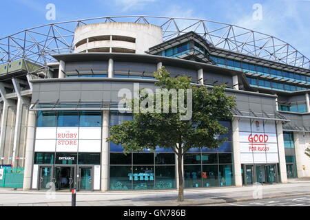 Rugby Shop, Twickenham Stadion, Greater London, England, Großbritannien, Vereinigtes Königreich UK, Europa Stockfoto