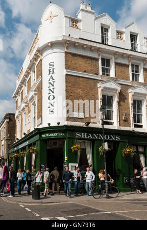 Shannons Bar, Notting Hill, Royal Borough of Kensington und Chelsea, GB, UK Stockfoto