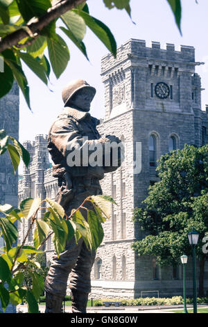 George S. Patton Monument, United States Military Academy West Point, NY, USA Stockfoto