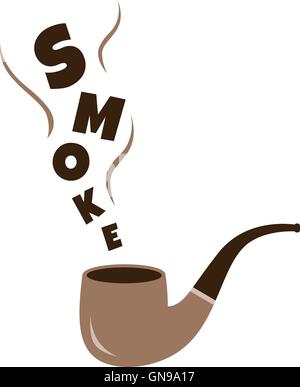Tabakpfeife Stock Vektor
