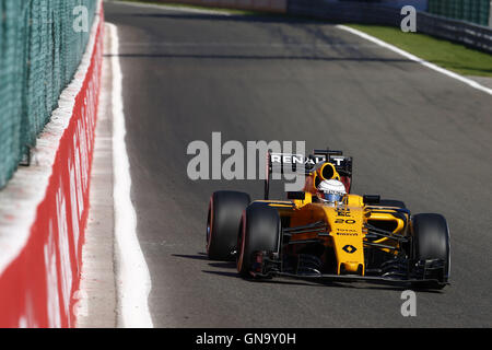 Motorsport: FIA Formel 1 Weltmeisterschaft 2016, Grand Prix von Belgien, #20 Kevin Magnussen (Höhle, Renault Sport Formel 1 Team), Stockfoto