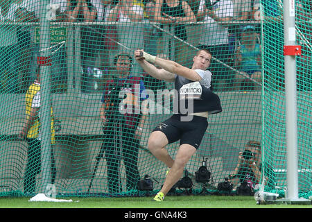 Warschau, Polen. 28. August 2016. Kamila Skolimowska Memorial Leichtathletik-Meeting. Wojciech Nowicki (POL), Mens Hammerwurf © Action Plus Sport/Alamy Live News Stockfoto