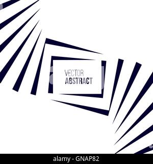 Geometrischen Vektor-schwarz / weiß-Hintergrund Stock Vektor