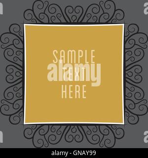 kreative Vintage Aufkleber oder Etikett Design Vektor Stock Vektor