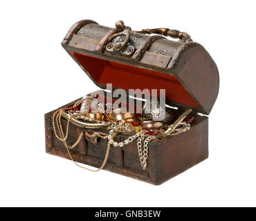 Schmuck-box Stockfoto