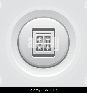Ergebnis-Rechner. Business Icon Stock Vektor