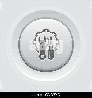 Reparatur-Service-Symbol Stock Vektor
