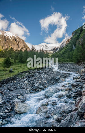 Die grobe Glockner 3798m. Stockfoto