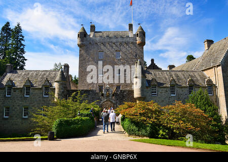 Cawdor Castle in der Nähe von Nairn bei Inverness-Shire, Scotland Stockfoto