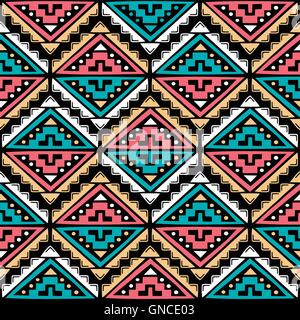 Native ethnischen nahtlose Muster Stock Vektor