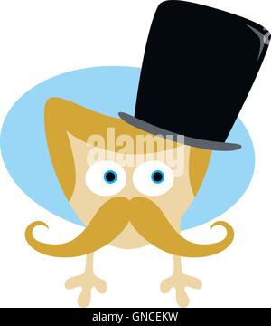 glückliche kleine monster Stock Vektor