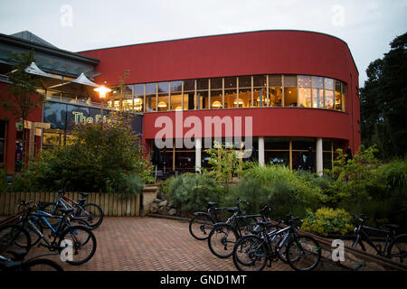 Center Parcs Woburn Wald, neueste Holiday Village Center Parcs UK, befindet sich in Bedfordshire, UK Stockfoto