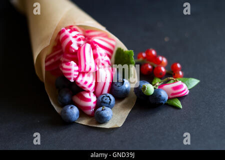 Fruchtbonbons Stockfoto