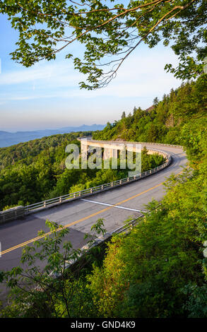 Blue Ridge Parkway Stockfoto