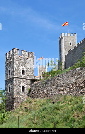 Mittelalterliche Festung von Skopje, Mazedonien Stockfoto