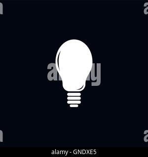 Glühbirne Lampe Design Stock Vektor