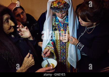 Usbekistan, Kachka Daria Region, Chakhrisabz, usbekische Hochzeit Stockfoto