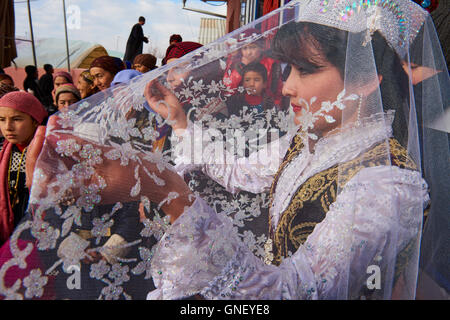 Usbekistan, Kachka Daria Region, Chakhrisabz, usbekische Hochzeit Stockfoto