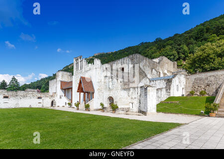 Königspalast in Visegrad, Sommerpalast des Königs Mathhias Corvinus von Ungarn Stockfoto