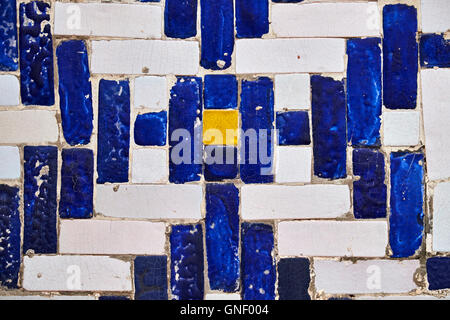 Usbekistan, Fergana Region, Kokand, Hauptstadt des Khanats Kokand, Palast des Khans, Khoudayar Khan, XiX Jahrhundert, polychrome ce Stockfoto