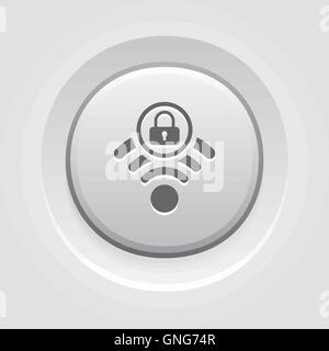 Symbol der sicheren Zugriff. Stock Vektor