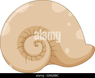 süße Muschel Cartoon für Sie design Stock Vektor