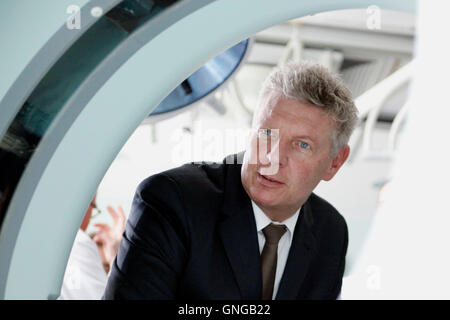 Dieter Reiter am Klinikum Schwabing, 2014 Stockfoto